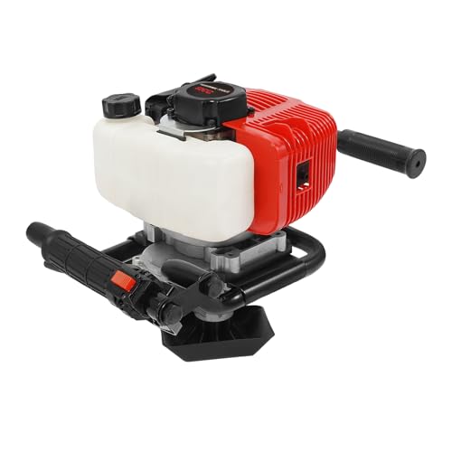 JAYEUW Benzin Erdbohrer 52CC 2HP 2-Takt-Gasmotor für Erdbohrer, Erdbohrer-Motor, Erdbohrer-Motor 1L Kraftstofftank von JAYEUW