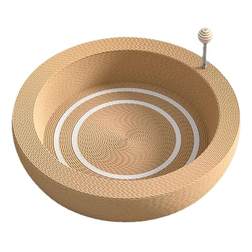JAYIOLA Haustier Schlafbett, Katzenkratzbrett Und Spielzeugset, Groß JAYIOLA Haustier Schlafbett, Katzenkratzbrett Und Spielzeugset, Groß von JAYIOLA