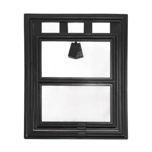 JAYIOLA Haustiertrennnetz für kleine und mittelgroße Tiere, Fenster- und Türanwendung, einfache Installation, Schwarz von JAYIOLA