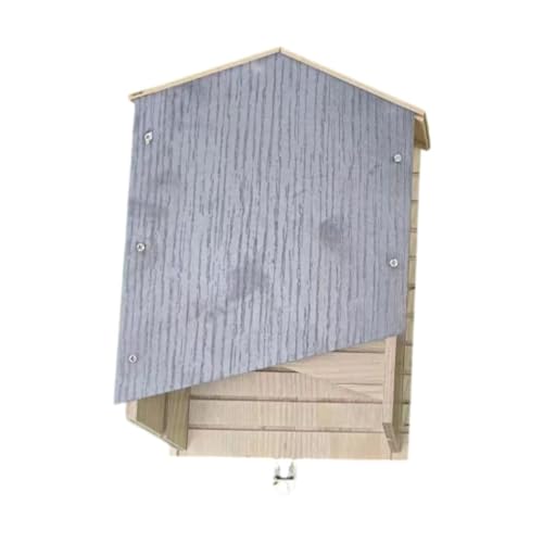 JAYIOLA House Shelter liefert wetterfeste Premium Easy Installation Compact Professional handgefertigtes Schutz Holzfledermaus von JAYIOLA