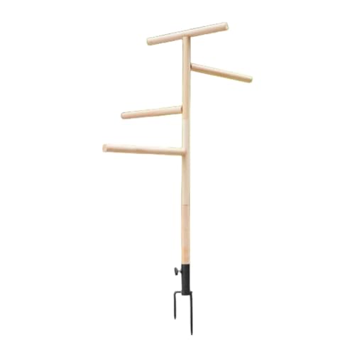 JAYIOLA Hühnerstange Spielzeug für Hühnerstall Spielzeug Kükenstange Ständer für Spielplatz Bauernhof Outdoor JAYIOLA Hühnerstange Spielzeug für Hühnerstall Spielzeug Kükenstange Ständer für Spielplatz Bauernhof Outdoor von JAYIOLA