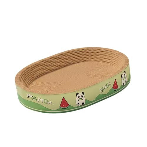 JAYIOLA Kratzbrett Katzenbett Kratzschale Katzennest Kratzunterlage Als Gemütliche Lounge Zum Entspannen für Wohlbefinden Der Katze Und Zur Stressredukti, Oval XL JAYIOLA Kratzbrett Katzenbett Kratzschale Katzennest Kratzunterlage Als Gemütliche Lounge Zum Entspannen für Wohlbefinden Der Katze Und Zur Stressredukti, Oval XL von JAYIOLA