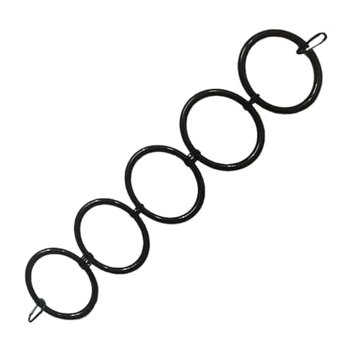 JAYIOLA Schlangen Kletterringe Als Kletterreifen Und Spielgerät EIN Beschäftigungsspielzeug Und Hängeschaukel für Bewegung Und Spiel für Eidechsen Und Einsied, 5 Ringe von JAYIOLA