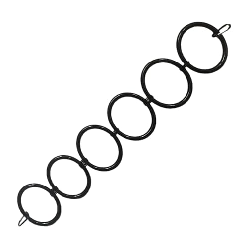 JAYIOLA Schlangen Kletterringe Als Kletterreifen Und Spielgerät EIN Beschäftigungsspielzeug Und Hängeschaukel für Bewegung Und Spiel für Eidechsen Und Einsied, 6 Ringe von JAYIOLA