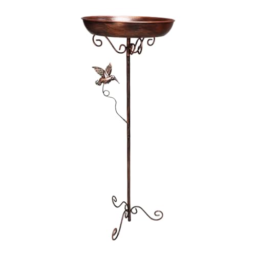 JAYIOLA Stehende Vogelbadschale für Den Garten, Rasen, Terrasse, Deck, Vogelfutterstation JAYIOLA Stehende Vogelbadschale für Den Garten, Rasen, Terrasse, Deck, Vogelfutterstation von JAYIOLA