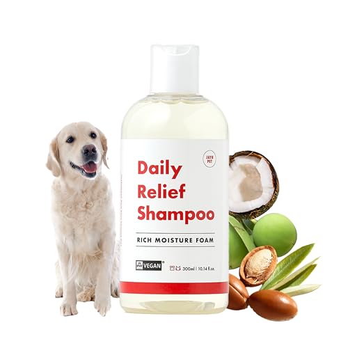JAYU PET Daily Relief Shampoo – vom Tierarzt zugelassenes veganes EVE-Hundeshampoo für empfindliche Haut (10,1 oz) von JAYU PET
