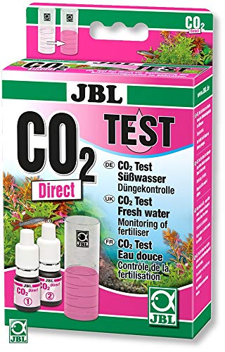 JBL 2541600 Schnelltest zur Bestimmung, Kohlendioxidgehalts in Süßwasser Aquarien, CO2 Direct Test-Set von JBL