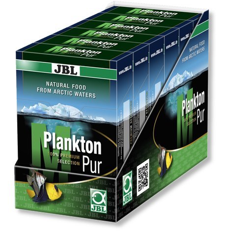 JBL- 6 Pakete Plankton M Pur a 8 Sticks x 2 g (Medium)(46,82 € / kg) von JBL