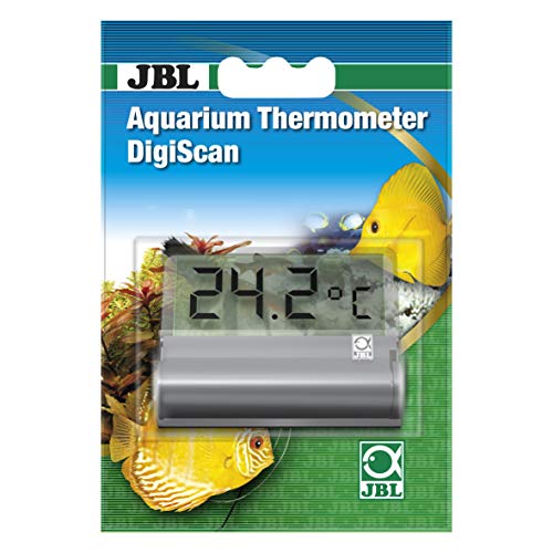 JBL 6122000 DigiScan Aquarium Thermometer, Grau, 27 g (1er Pack) von JBL