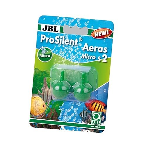 JBL Aeras Micro S2 6148500 Ausströmerstein-Set für feine Luftblasen in Aquarien, Ø 21 mm von JBL