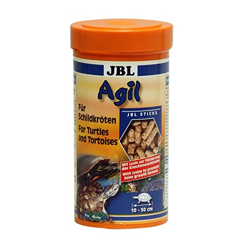 JBL Agil 70342 Hauptfutter für Schildkröten, 1er Pack (1 x 250 ml) von JBL