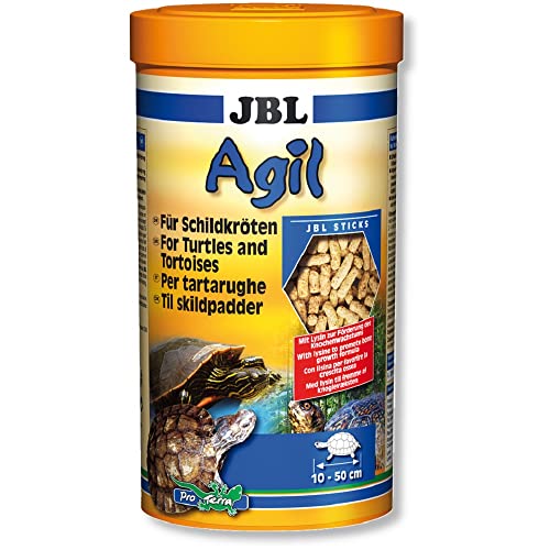 JBL Agil 70343 Hauptfutter für Schildkröten, 1er Pack (1 x 1 l) von JBL
