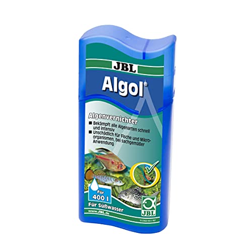 JBL Algol 2302200 Algenvernichter, Für Süßwasser-Aquarien, Unschädlich für Fische, 100 ml von JBL