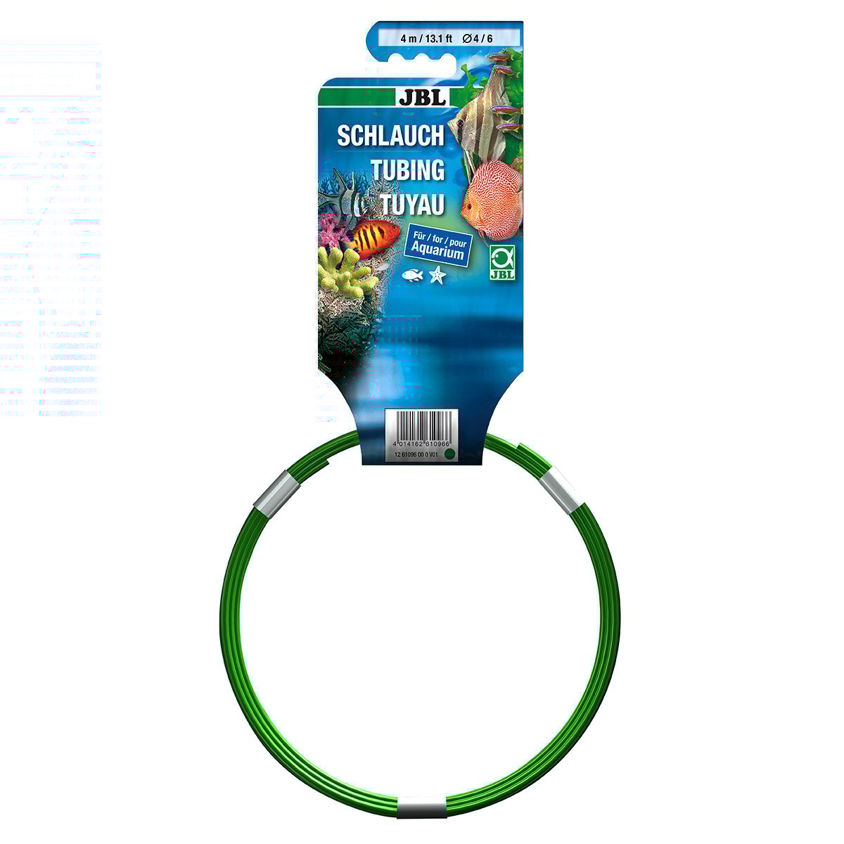 JBL Aquarium Luftschlauch grün 4/6, 4m von JBL