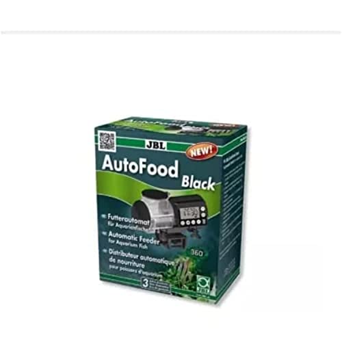 JBL AutoFood 60615, Futterautomat für Aquarienfische, Schwarz von JBL