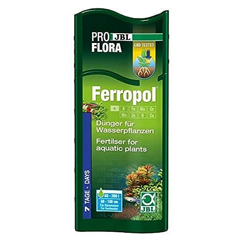 JBL Ferropol 23042 Pflanzendünger für Süßwasser Aquarien, 250 ml von JBL
