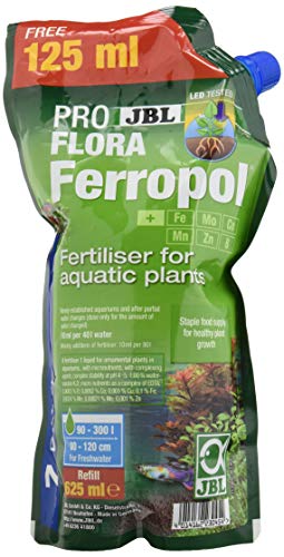 JBL Ferropol 23045 Pflanzendünger Nachfüllpack für Süßwasser Aquarien, 625 ml JBL Ferropol 23045 Pflanzendünger Nachfüllpack für Süßwasser Aquarien, 625 ml von JBL