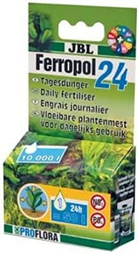 JBL Ferropol 24 Tages-Pflanzendünger für Süßwasser Aquarien, 10 ml, 2018000 von JBL