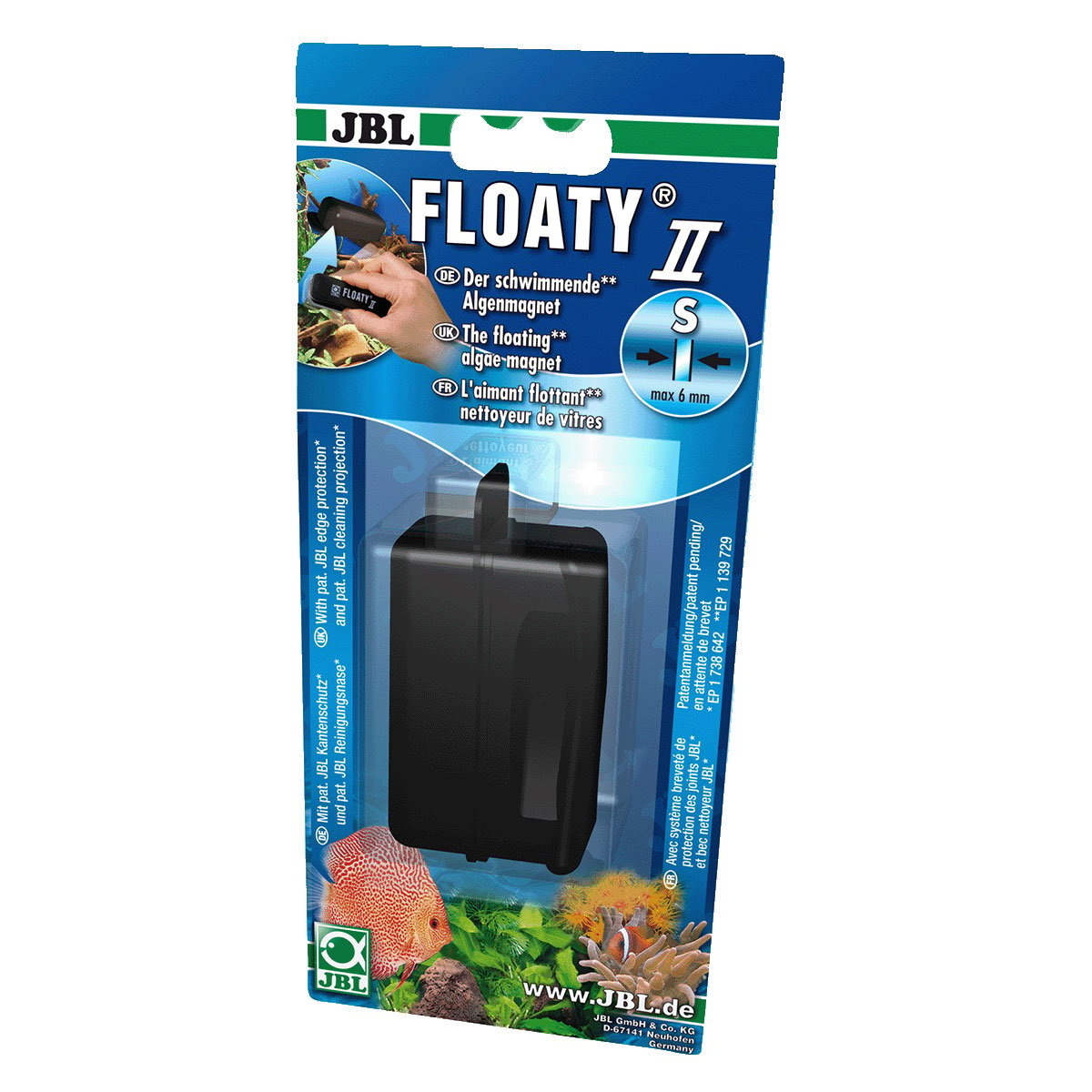 JBL Floaty II S - Der schwimmende Algenmagnet von JBL