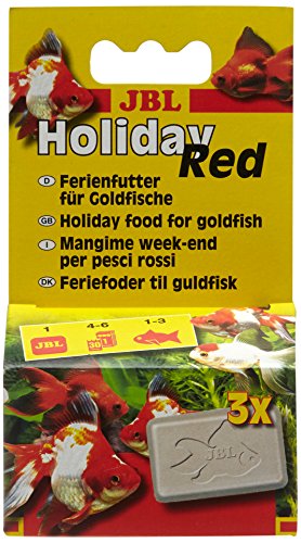 JBL Holiday red 40321 Ferien-Alleinfutter für Goldfische, Futterblock JBL Holiday red 40321 Ferien-Alleinfutter für Goldfische, Futterblock von JBL
