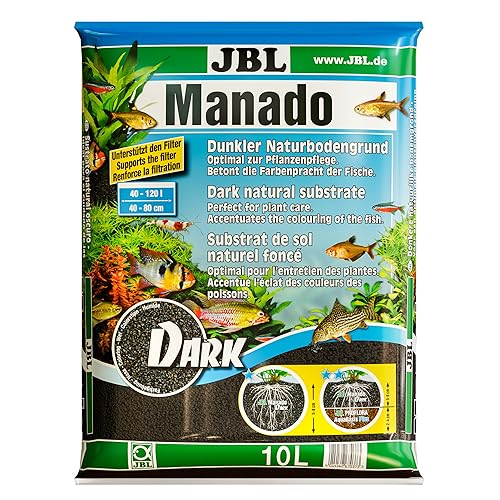 JBL Manado Dark 6703700, Naturbodengrund, 10 l, Dunkelbraun JBL Manado Dark 6703700, Naturbodengrund, 10 l, Dunkelbraun von JBL