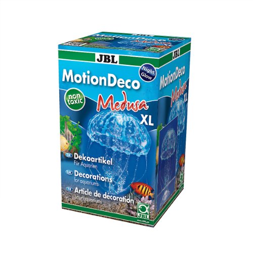 JBL Motion Deco Medusa 60451 Dekorfigur Qualle beweglich für Aquarien XL, Blau von JBL