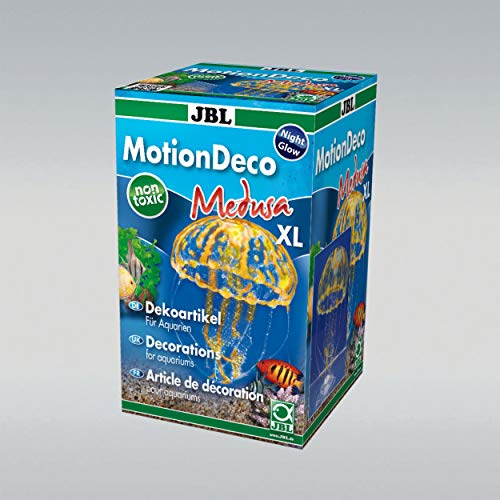 JBL Motion Deco Medusa 60454 Dekorfigur Qualle, beweglich für Aquarien XL Orange von JBL
