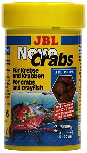 JBL NovoCrabs 30273 Alleinfutter für Krebse, Tabletten 100 ml von JBL