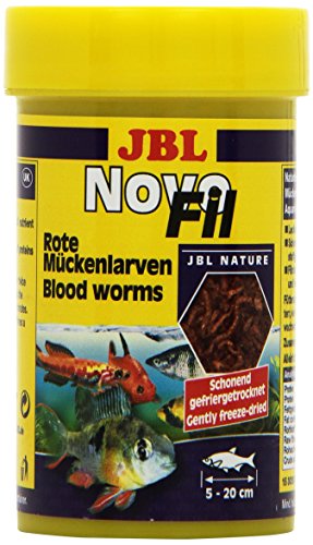 JBL NovoFil 30260, Ergänzungsfutter für wählerische Aquarienfische, Rote Mückenlarven, 100 ml JBL NovoFil 30260, Ergänzungsfutter für wählerische Aquarienfische, Rote Mückenlarven, 100 ml von JBL
