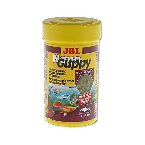 JBL NovoGuppy 30176 Alleinfutter für lebendgebärende Aquarienfische, Flocken 250 ml JBL NovoGuppy 30176 Alleinfutter für lebendgebärende Aquarienfische, Flocken 250 ml von JBL