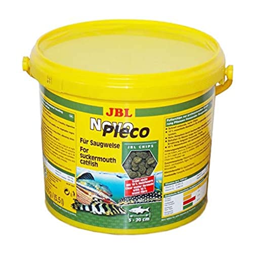 JBL NovoPleco 30309 Alleinfutter für kleine Saugwelse, Tabletten 5,5 l JBL NovoPleco 30309 Alleinfutter für kleine Saugwelse, Tabletten 5,5 l von JBL