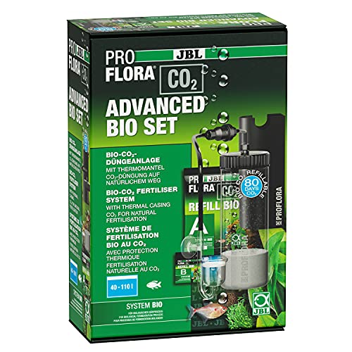 JBL PROFLORA CO2 ADVANCED BIO SET, Bio CO2-Düngeanlagen-Set für 40-110 l, Mit umfangreichem Zubehör von JBL