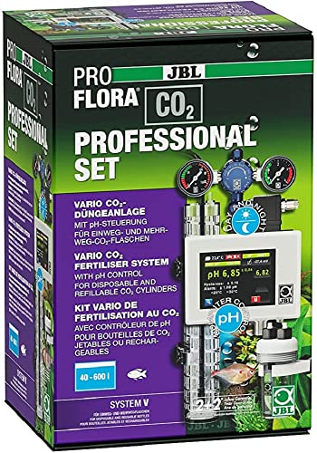 JBL PROFLORA CO2 PROFESSIONAL SET V, CO2-Düngeanlagen-Komplettset für 40-600 l, Mit automatischer CO2- und pH-Steuerung und umfangreichem Zubehör, Ohne CO2-Flasche JBL PROFLORA CO2 PROFESSIONAL SET V, CO2-Düngeanlagen-Komplettset für 40-600 l, Mit automatischer CO2- und pH-Steuerung und umfangreichem Zubehör, Ohne CO2-Flasche von JBL