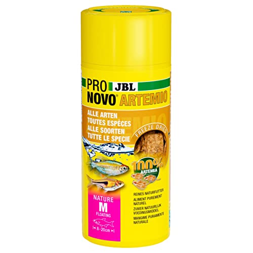 JBL PRONOVO ARTEMIO, Artemia-Leckerbissen für alle Zierfische von 8-20 cm, Größe M, 250 ml JBL PRONOVO ARTEMIO, Artemia-Leckerbissen für alle Zierfische von 8-20 cm, Größe M, 250 ml von JBL