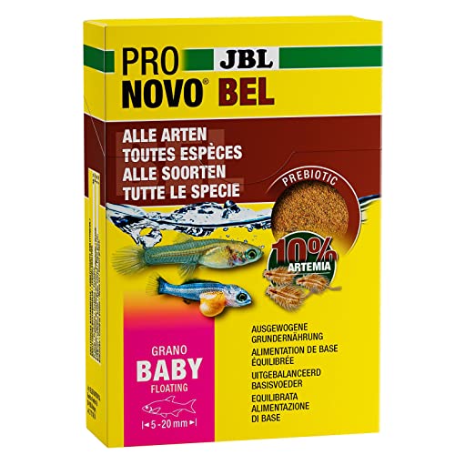 JBL PRONOVO BEL GRANO BABY, Aufzuchtfutter für Jungfische, Fischfutter-Granulat, 3 x 10 ml JBL PRONOVO BEL GRANO BABY, Aufzuchtfutter für Jungfische, Fischfutter-Granulat, 3 x 10 ml von JBL