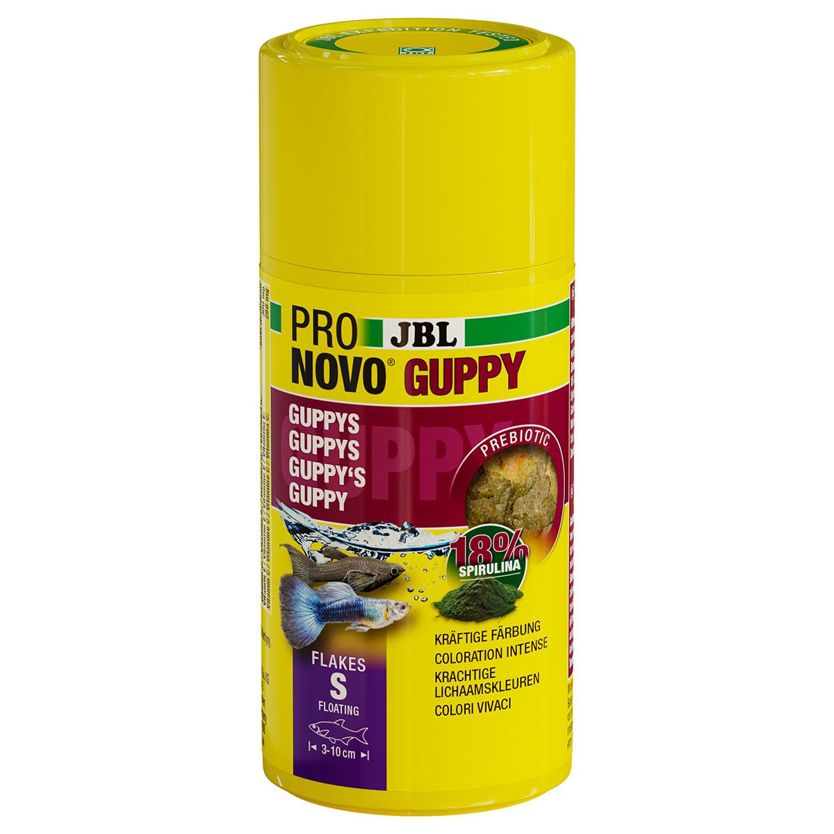 JBL PRONOVO GUPPY FLAKES S 100ml JBL PRONOVO GUPPY FLAKES S 100ml von JBL