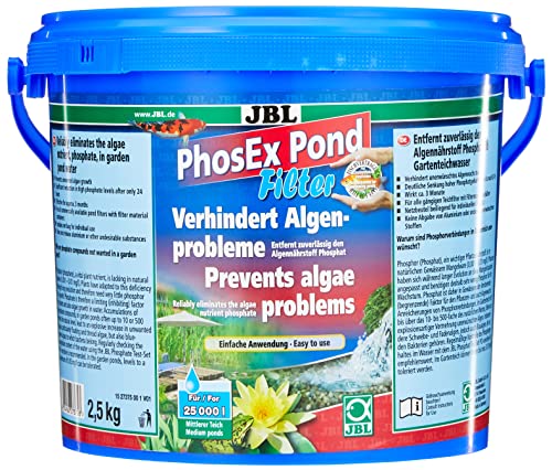 JBL PhosEx Pond Filter 27375 Phosphatentferner für Teichfilter, 2,5 kg von JBL