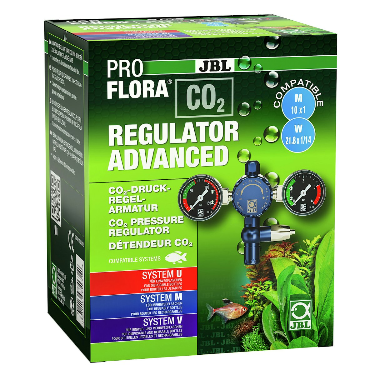 JBL ProFlora CO2 Regulator Advanced Aquarienzubehör