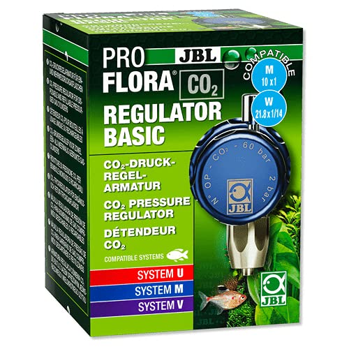 JBL ProFlora CO2 Regulator Basic Druckregelarmatur für CO2 Aquarienpflanzen-Düngeanlagen von JBL