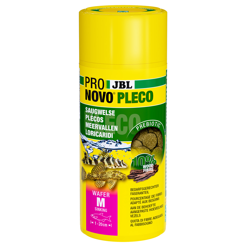 JBL ProNovo Pleco Wafer M - Sparpaket: 2 x 250 ml JBL ProNovo Pleco Wafer M - Sparpaket: 2 x 250 ml von JBL