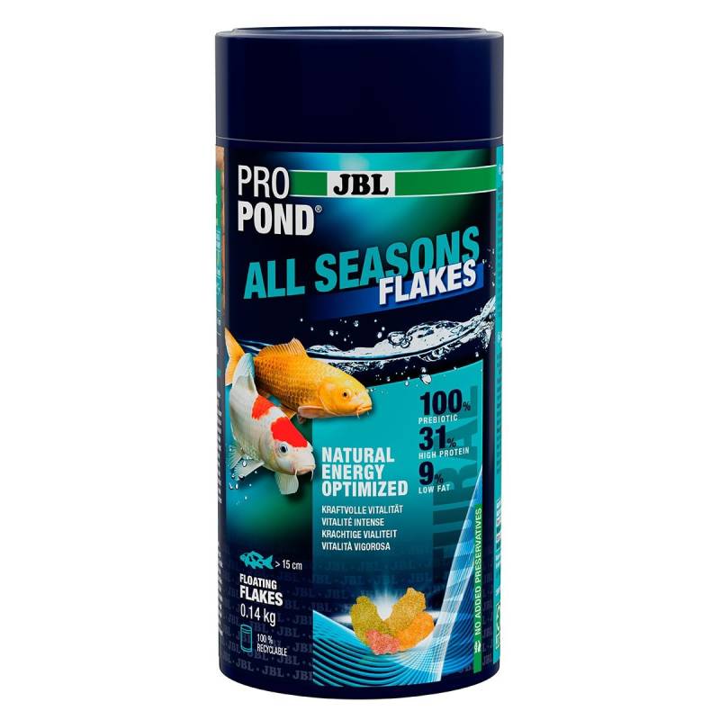 JBL ProPond All Seasons Flakes Ganzjahresfutter 140g von JBL