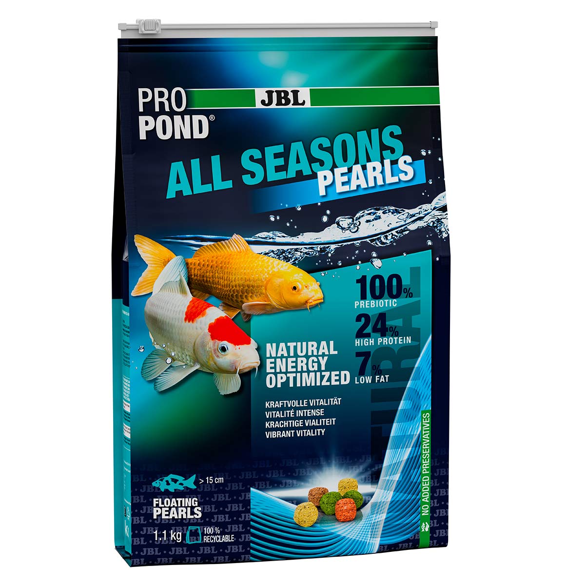 JBL ProPond All Seasons Pearls Ganzjahresfutter 1,1kg von JBL