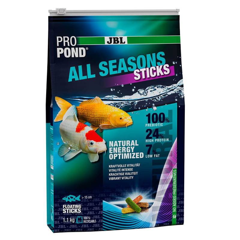 JBL ProPond All Seasons Sticks Ganzjahresfutter 1,1kg von JBL