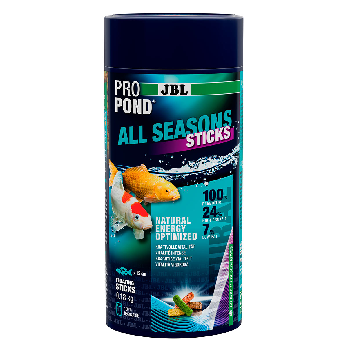 JBL ProPond All Seasons Sticks Ganzjahresfutter 180g von JBL