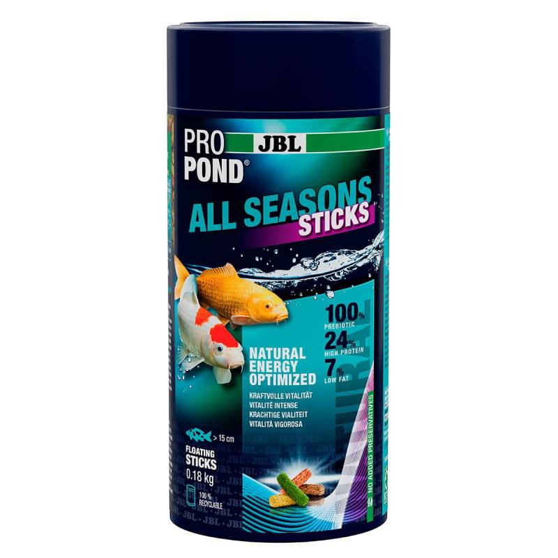 JBL ProPond All Seasons Sticks Ganzjahresfutter 180g von JBL