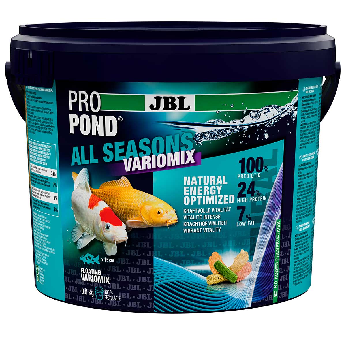 JBL ProPond All Seasons VarioMix Ganzjahresfutter 800g JBL ProPond All Seasons VarioMix Ganzjahresfutter 800g von JBL