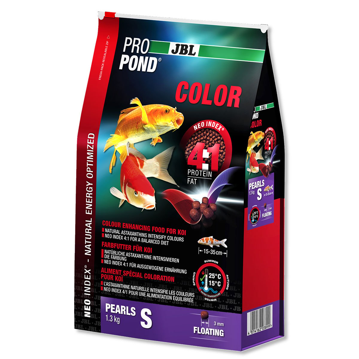 JBL ProPond Color Farbfutter für Koi S 1,3kg von JBL