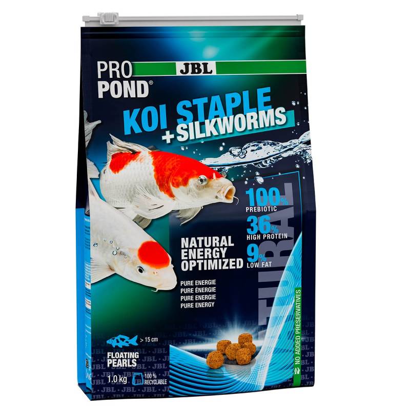 JBL ProPond Koi Staple + Silkworms Pearls 1kg von JBL