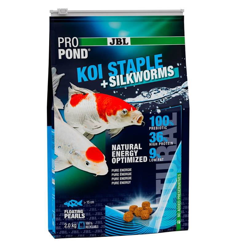 JBL ProPond Koi Staple + Silkworms Pearls 2kg von JBL