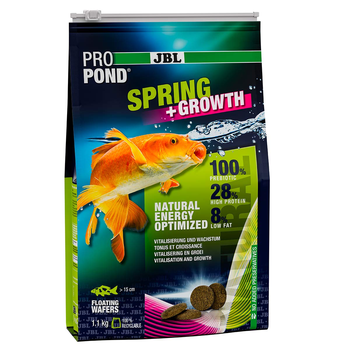 JBL ProPond Spring + Growth Wafers 1,1kg von JBL